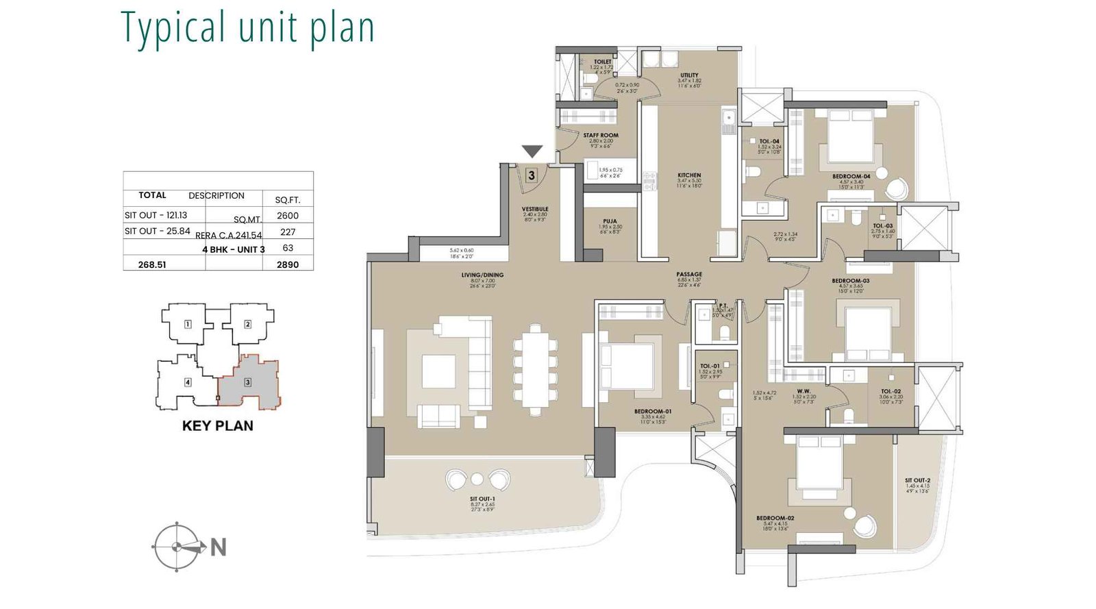 Viceroy-Visava-Unit-Floorplan-4-BHK-2890-sqft